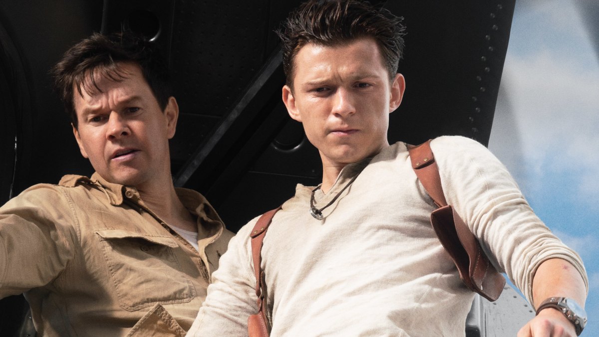 Tom Holland in Uncharted 