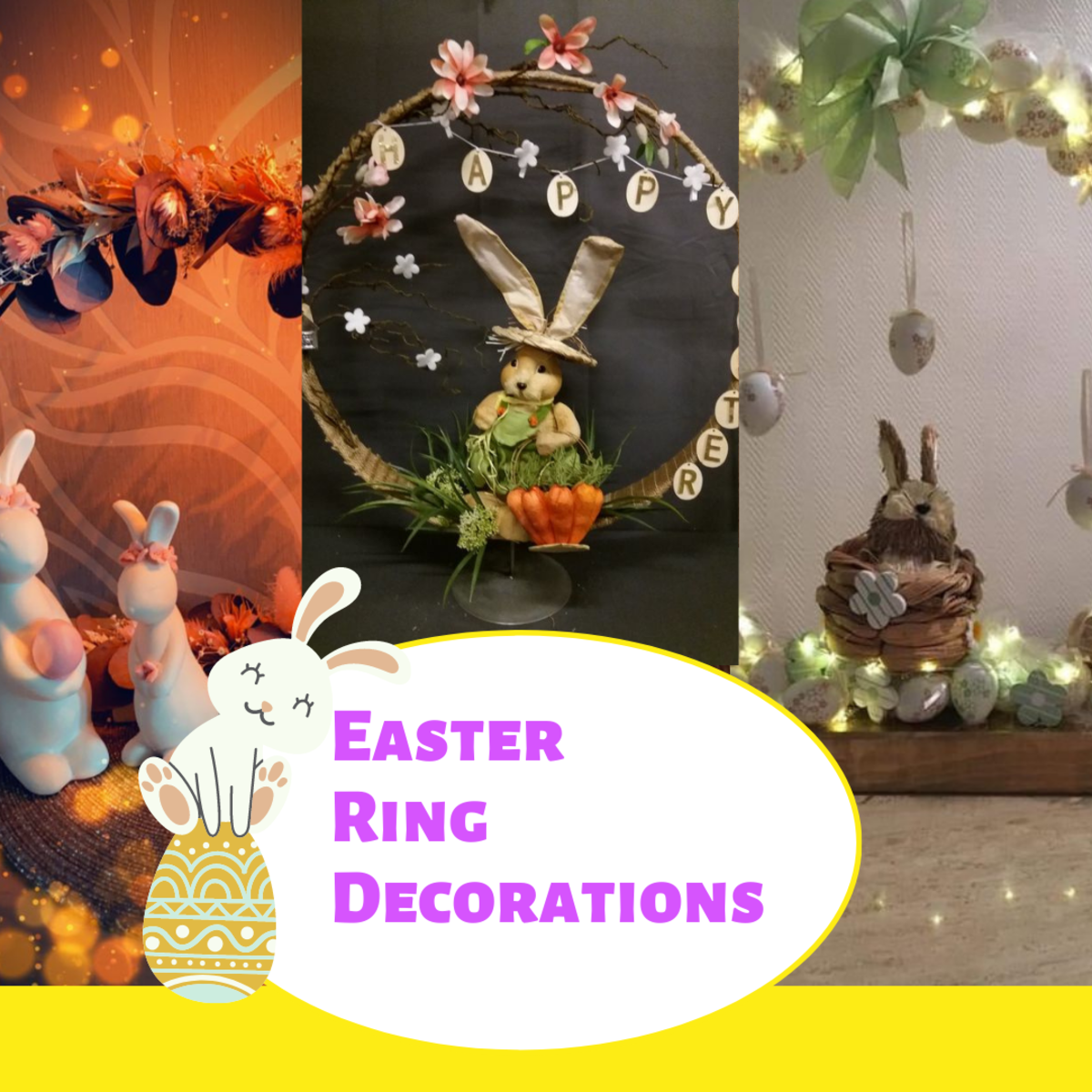 50+ Easter Dollar Store Hula Hoop Decoration Ideas That Every Bunny Should Try