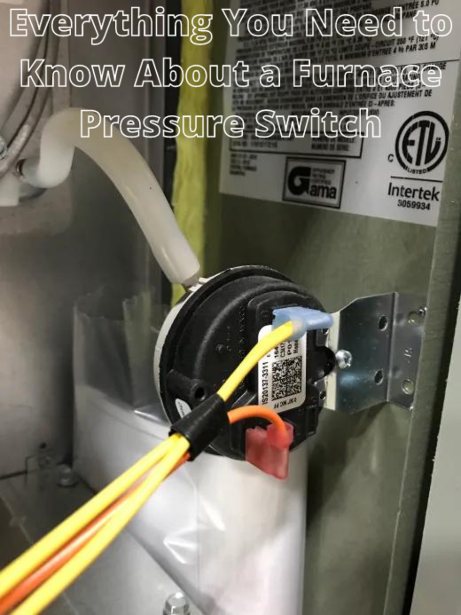 The pressure switch in a furnace detects proper ventilation of the unit.