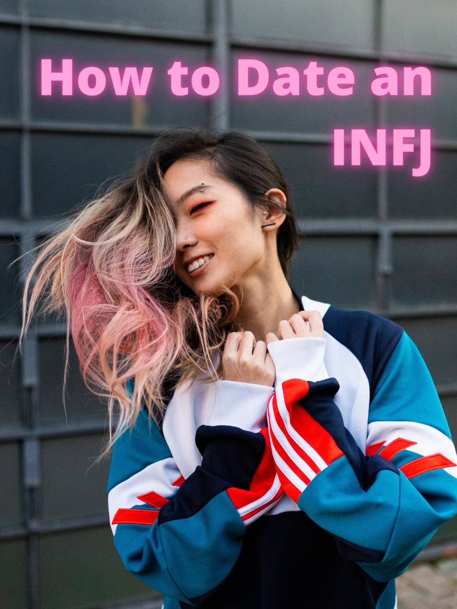 INFJ types are smart, lovely, and idiosyncratic. They love alone time but also spending time with others. They're versatile and do well with intuitive types.