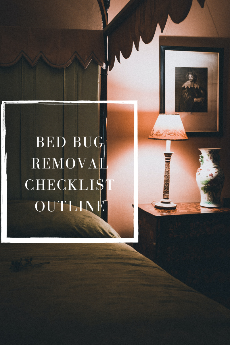 Bed Bug Removal Checklist Outline
