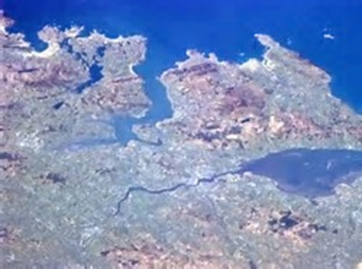Ireland as seen from the International Space Station