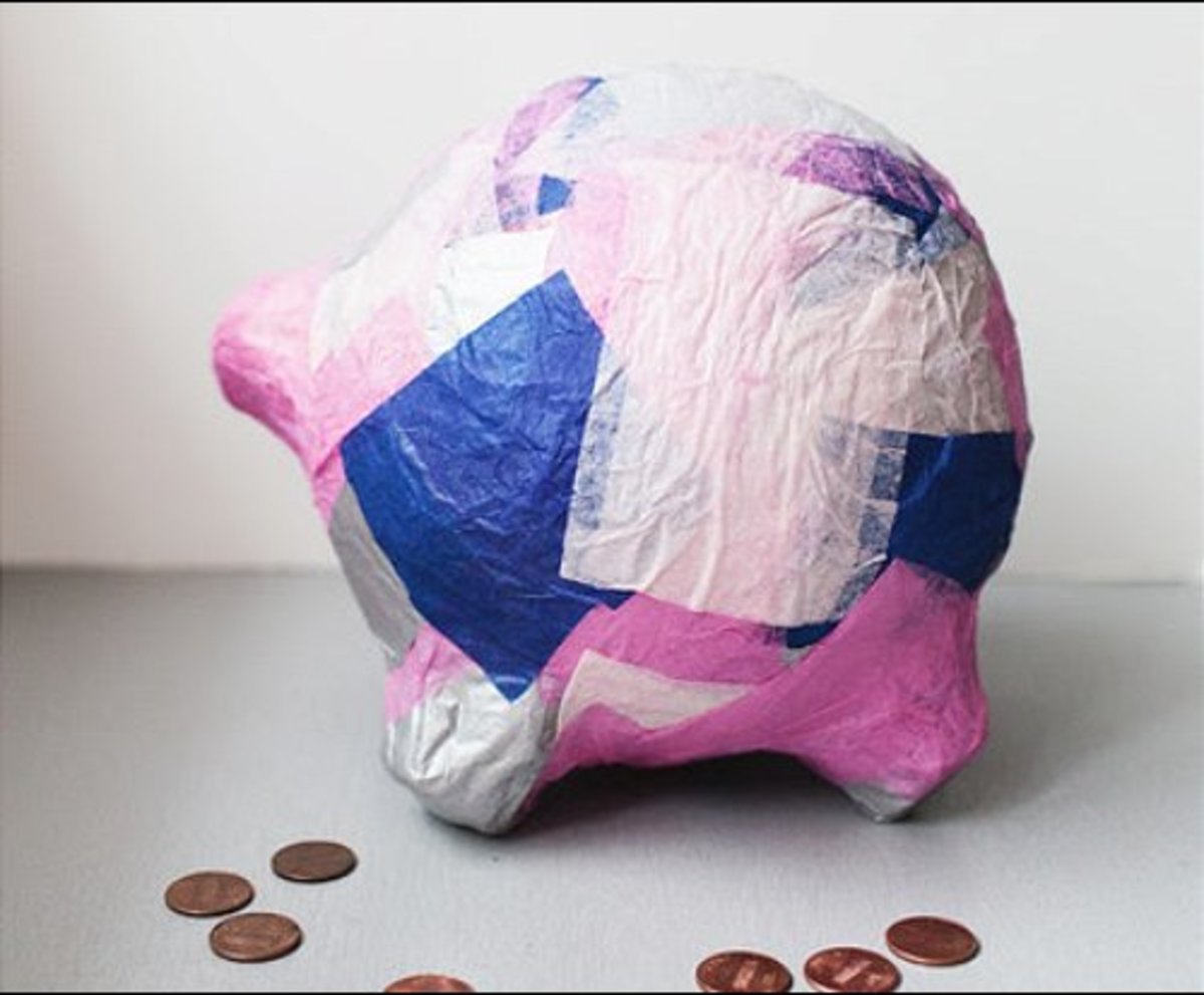 Jules Madden: DIY Craft: Paper Mache Trinket Box