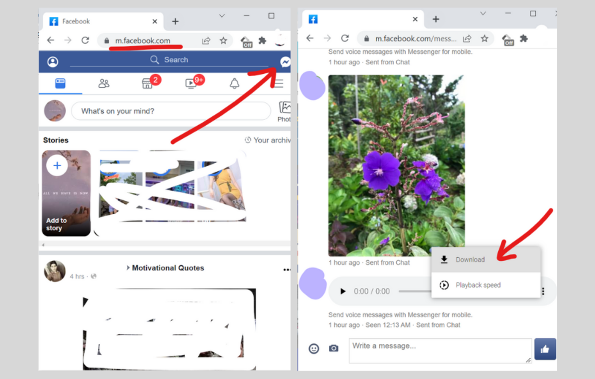 How To Download Audio From Messenger On Mobile And Pc Tecadmin