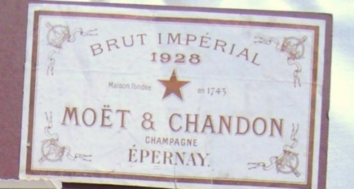Label for Brut Imperial 1928