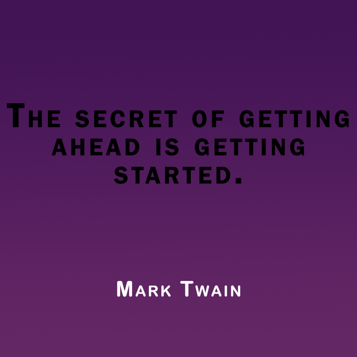 . Mark Twain