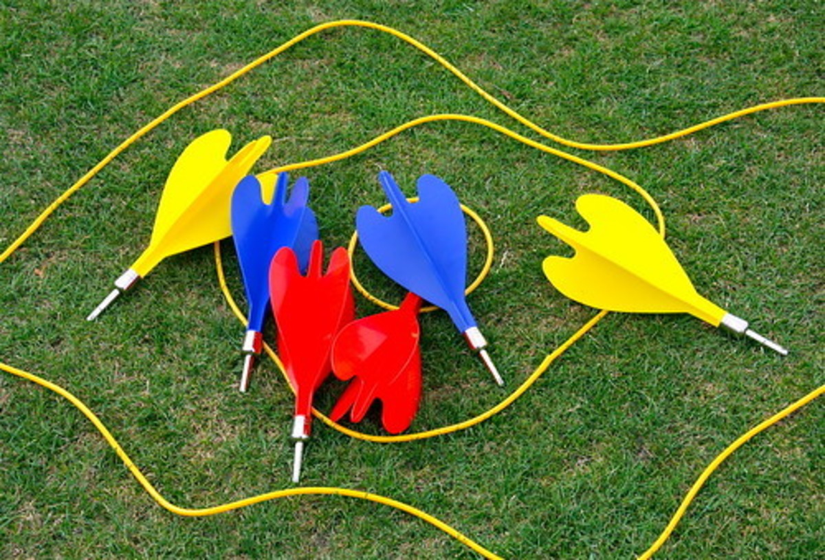 The lethal Lawn Darts