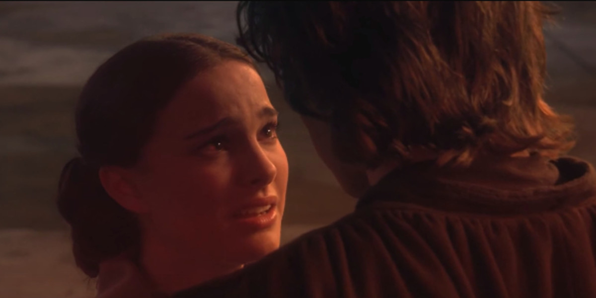 After talking with Obi-wan, Padme went to find Anakin to confront him.