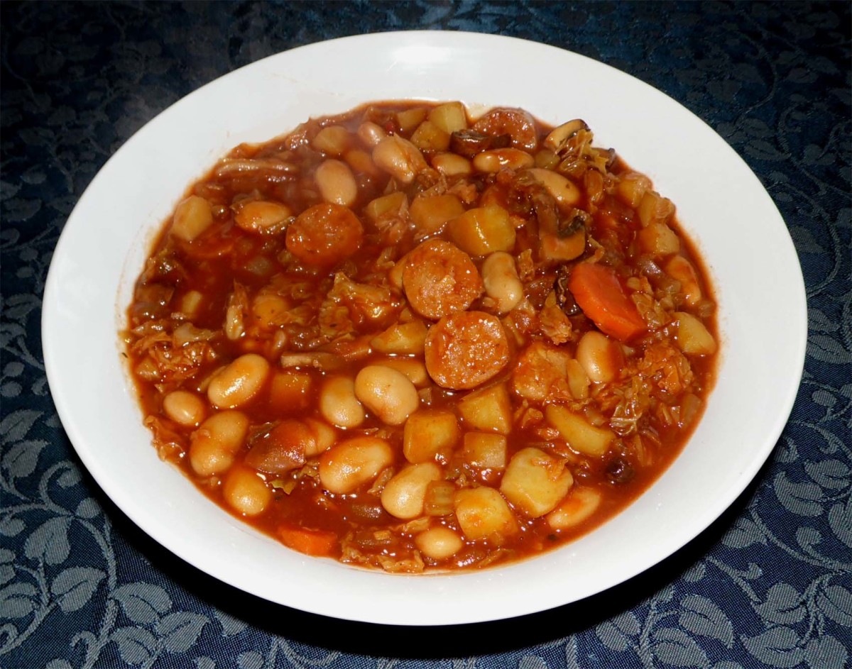 Sausage and bean stew