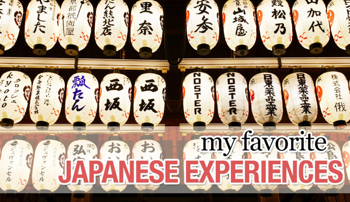 Japanese experiences that made me fell in love with Japan for life.