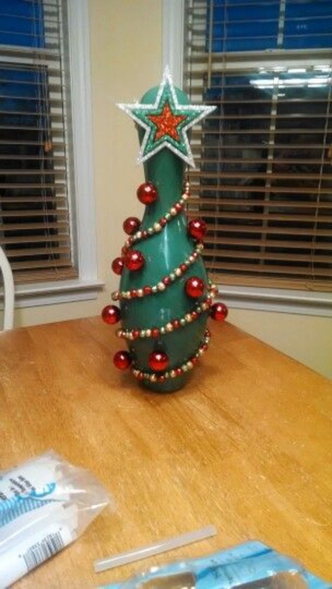 Bowling Pin Christmas Tree