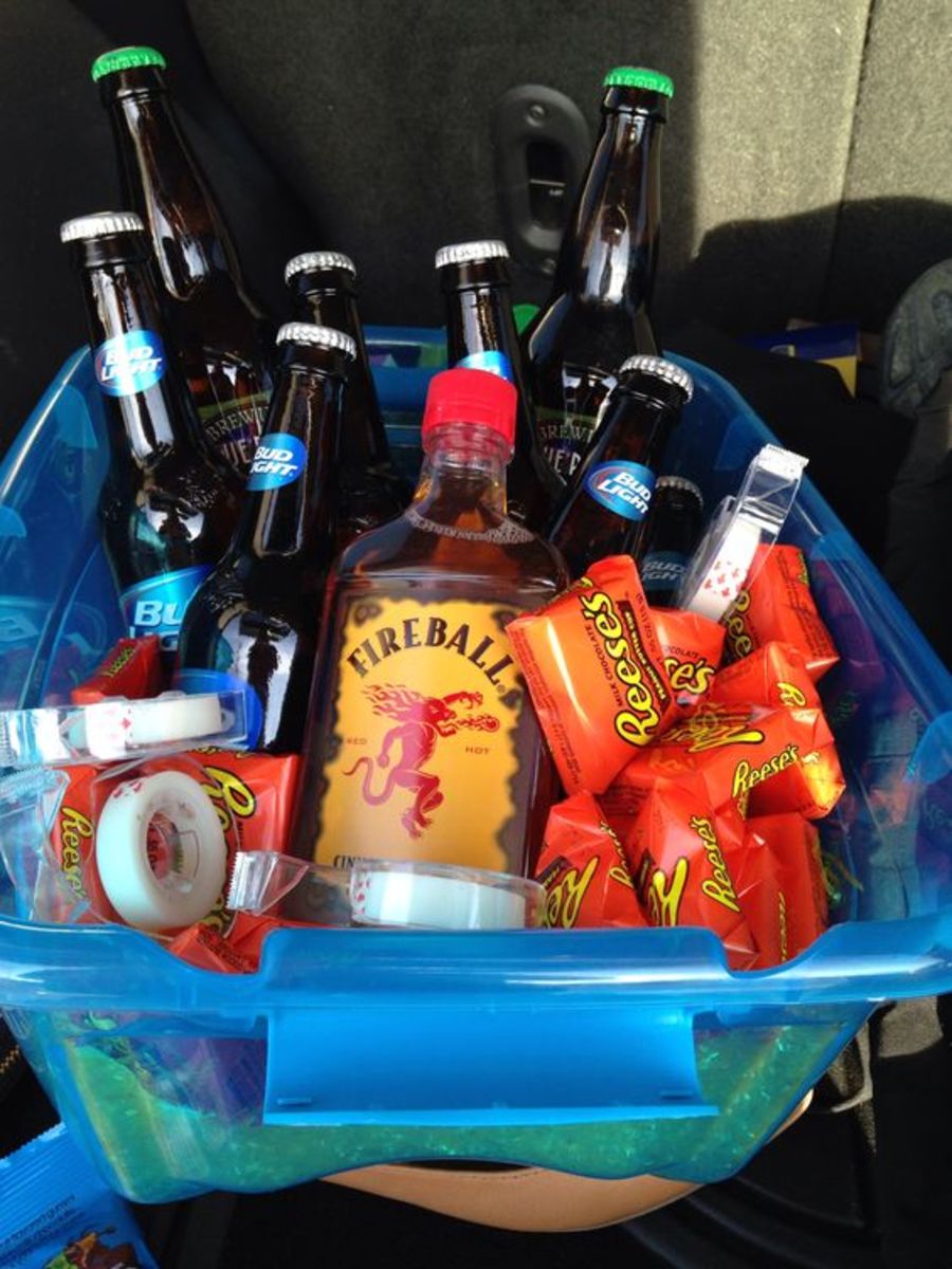 Beer Tub With Whiskey and "Scotch"