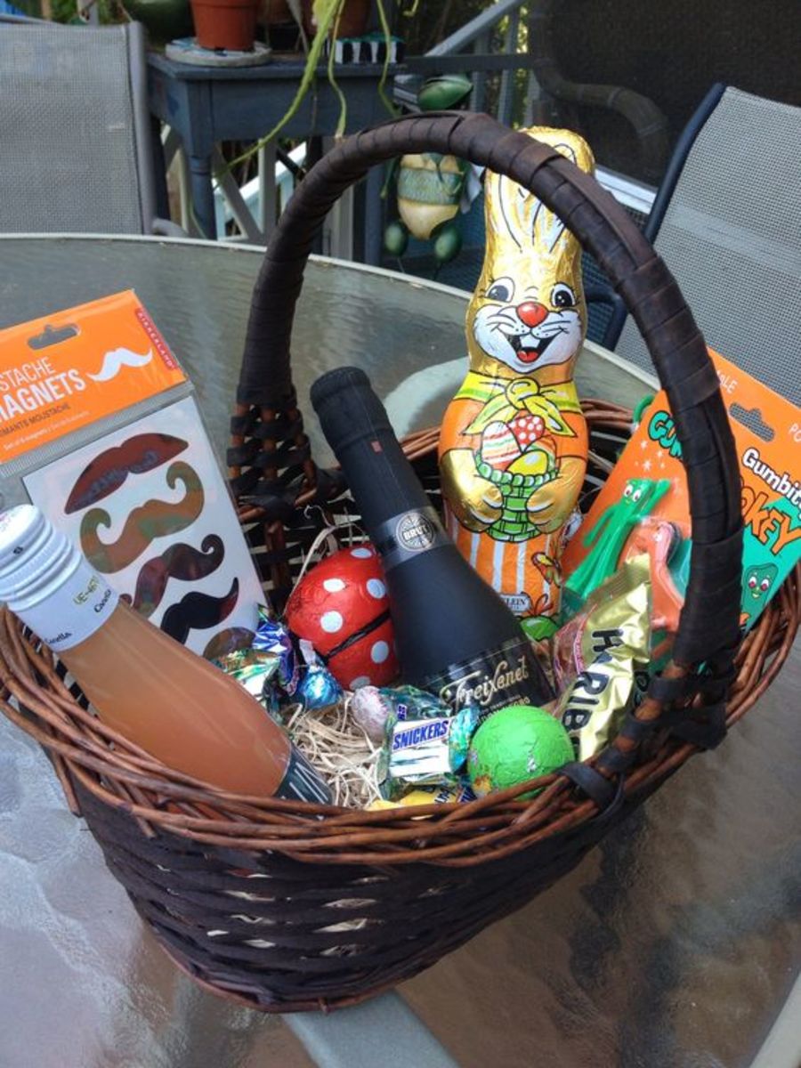 Drinks and Treats Basket