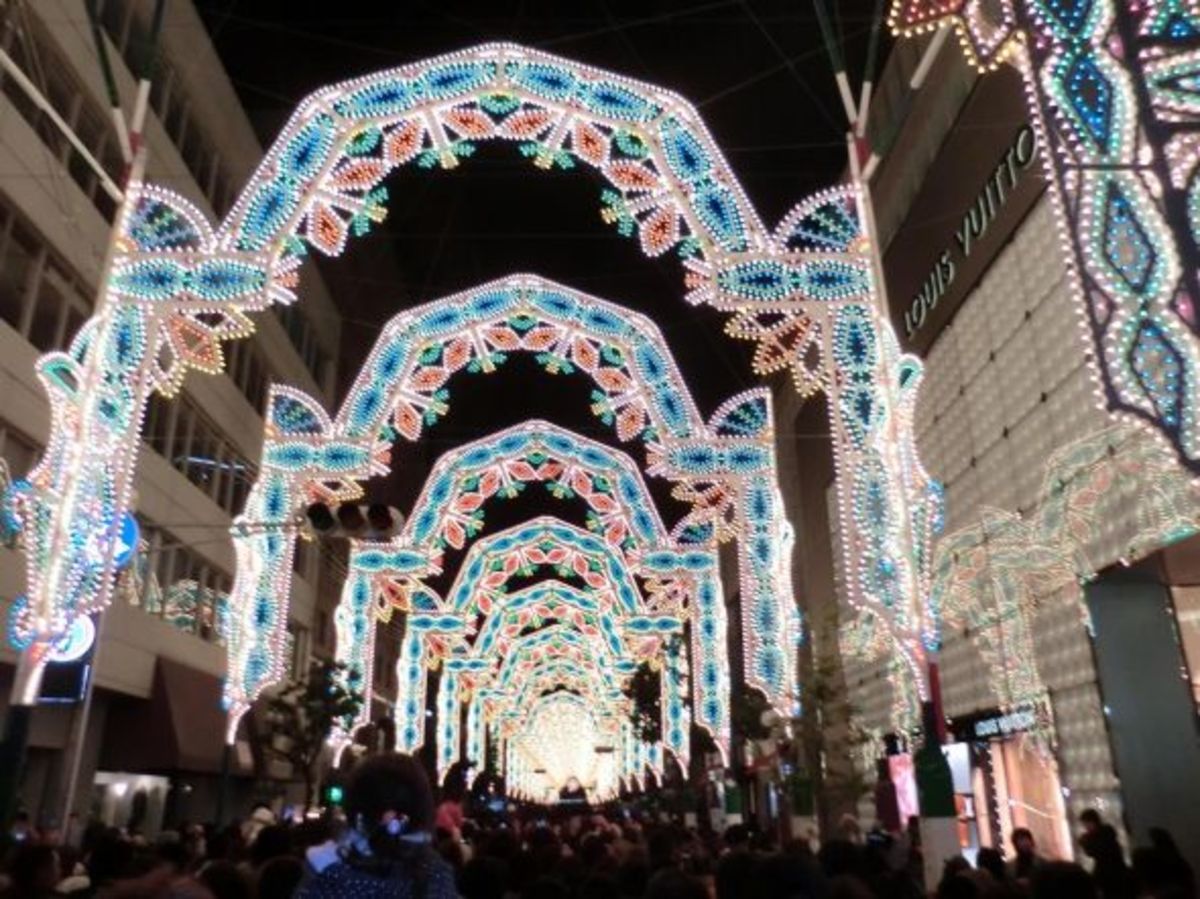 Kobe's Festival of Lights: The Luminarie
