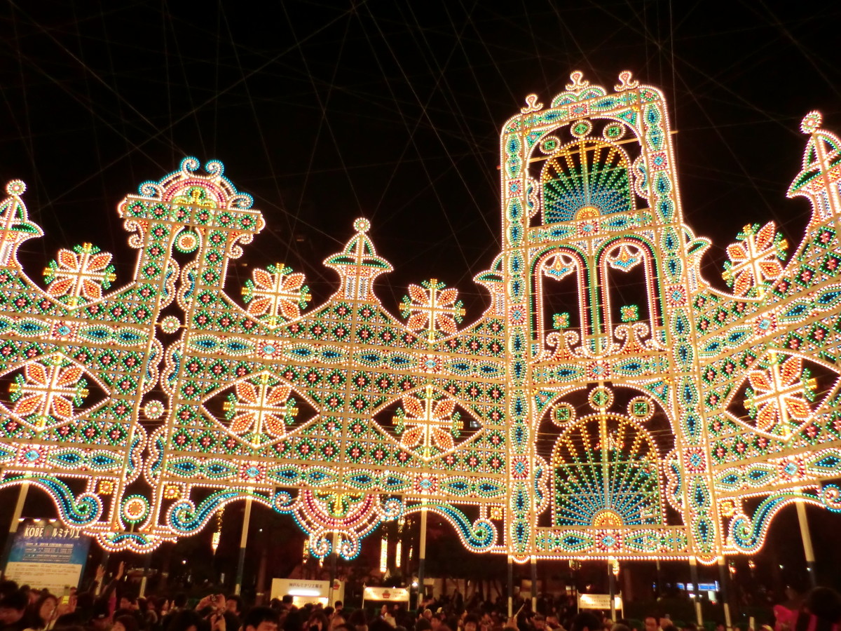 The lights of the Luminarie