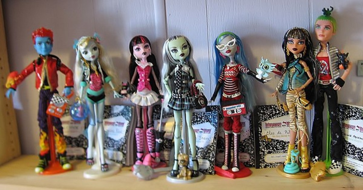 A Complete List of All the Monster High Doll Characters
