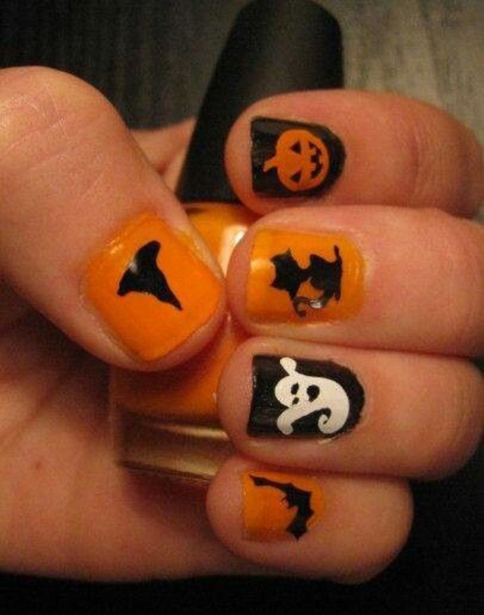 50 Diy Halloween Nail Designs That Are Positively Frightful Hubpages