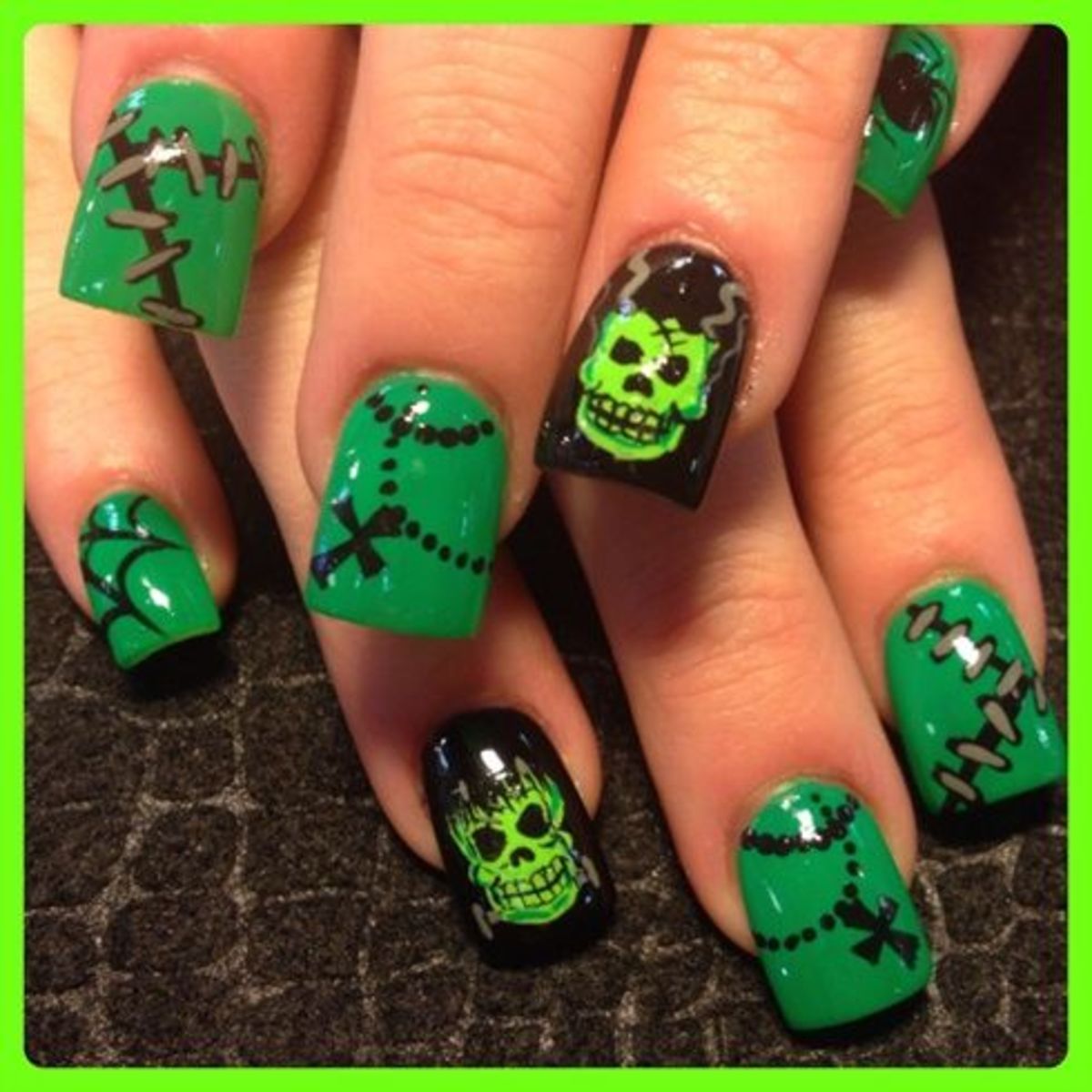 50 Diy Halloween Nail Designs That Are Positively Frightful Hubpages