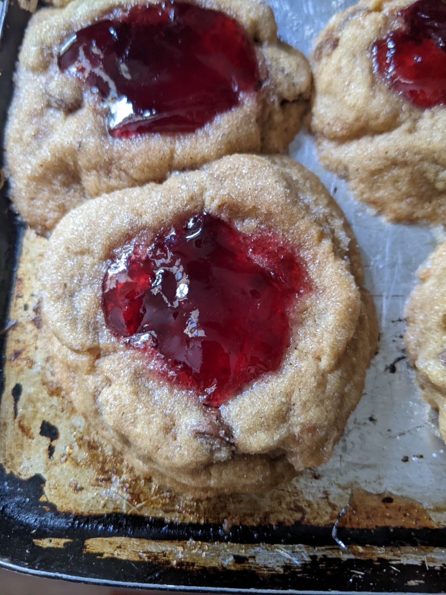 Jam Cookies - Thumbprints They Call Them