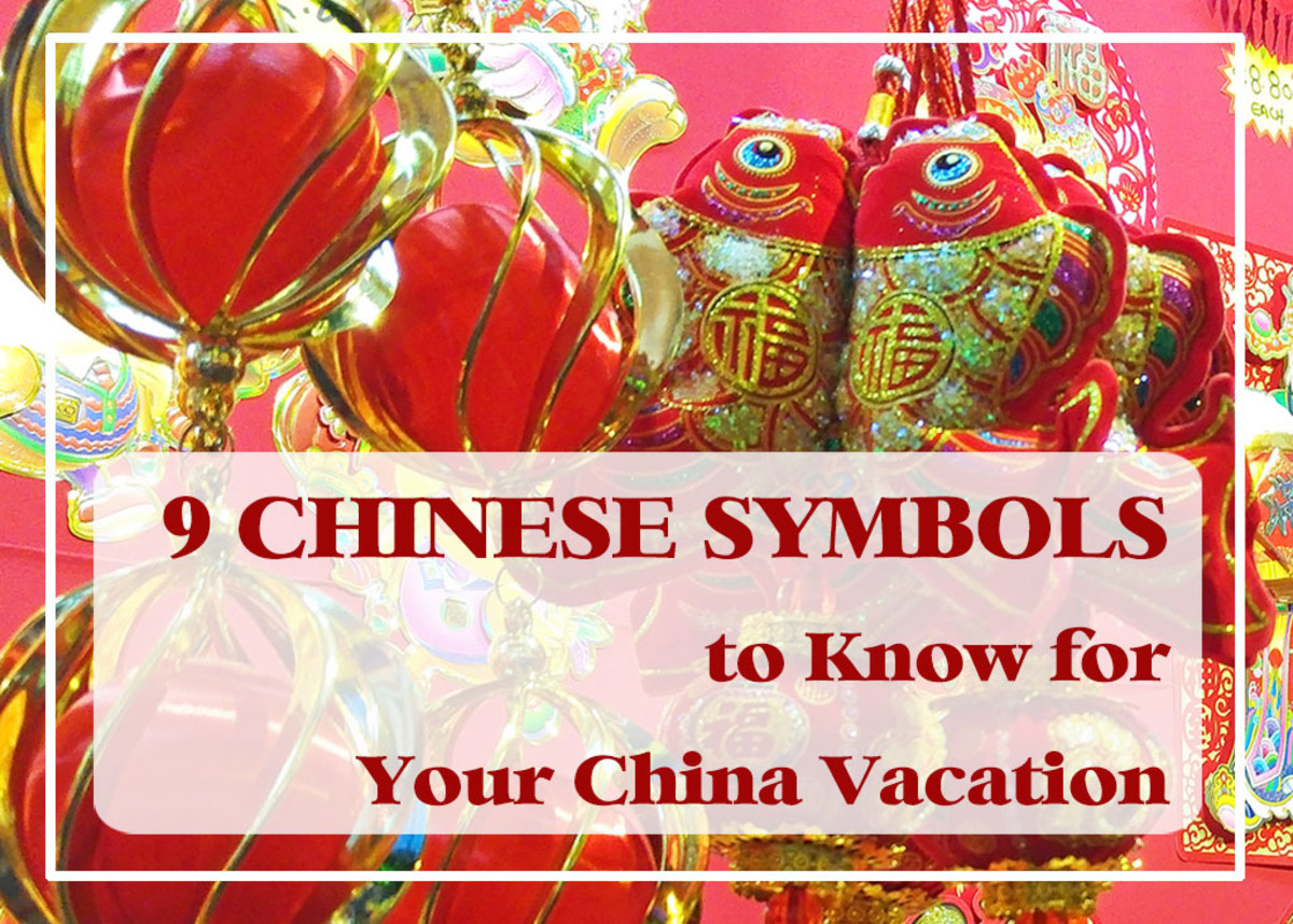 9 Chinese symbols for love, wealth, luck, and happiness that you’d likely encounter during your visit to China.