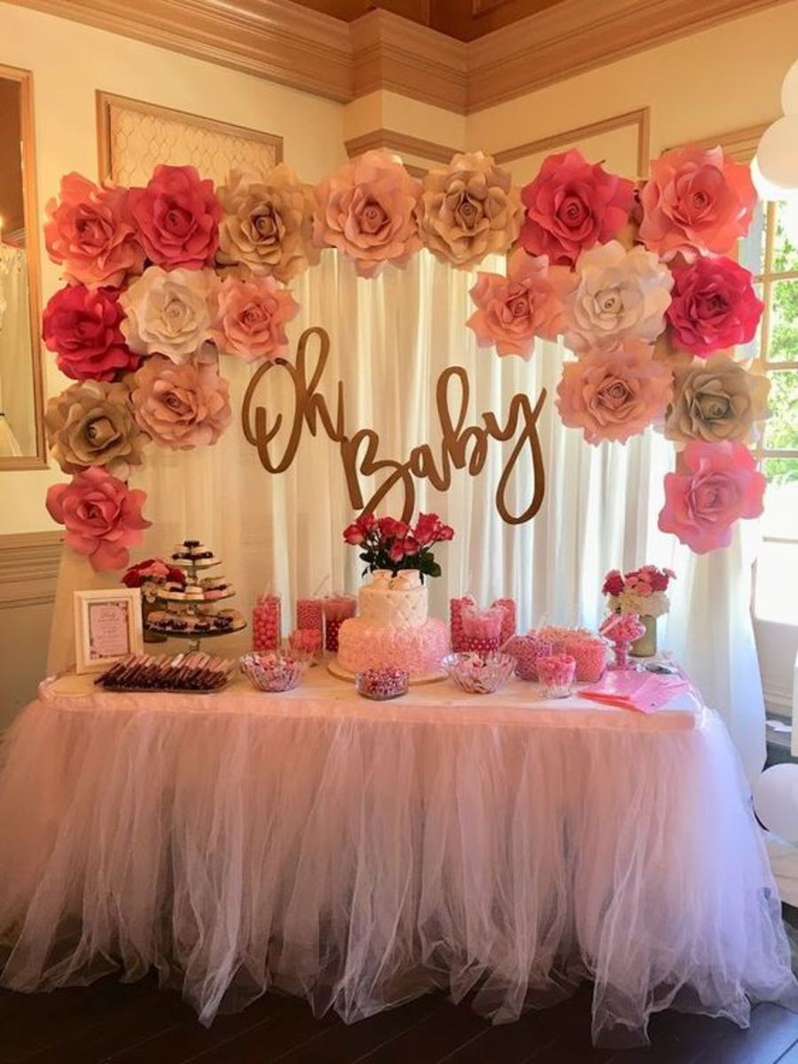 Easy Baby Shower Decorations For Girl Shelly Lighting