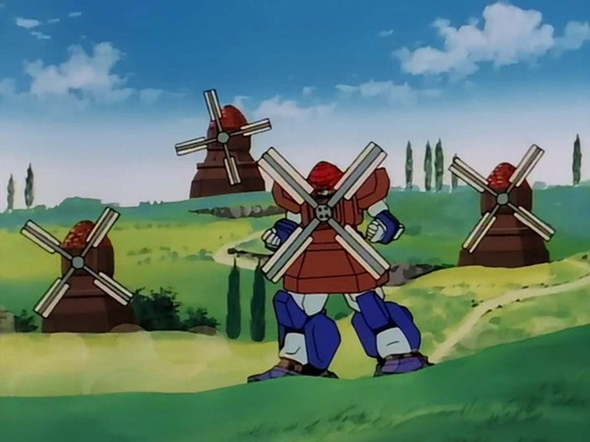 The Windmill/Nether Gundam is the Goofiest Mobile Suit