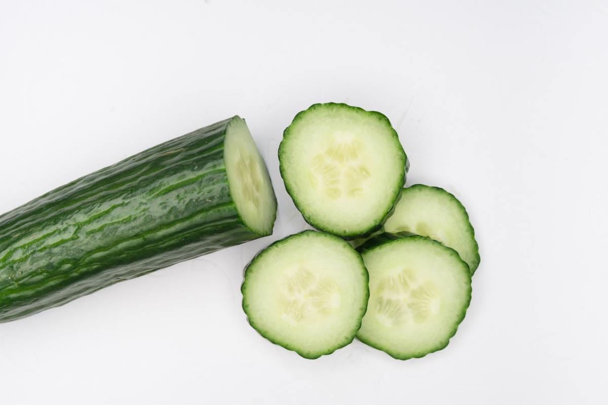 The cucumber is a great example of fleshy fruit. 