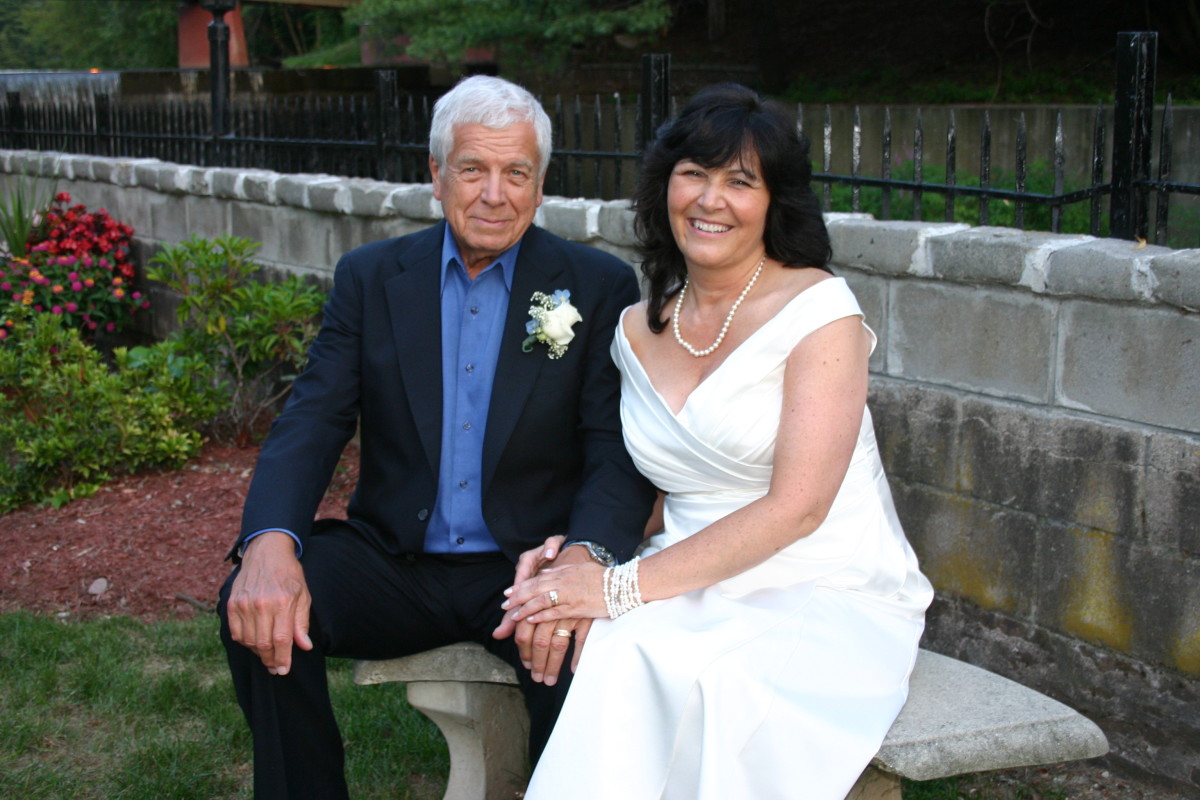 Our wedding, August, 2010. I am happily married this time!