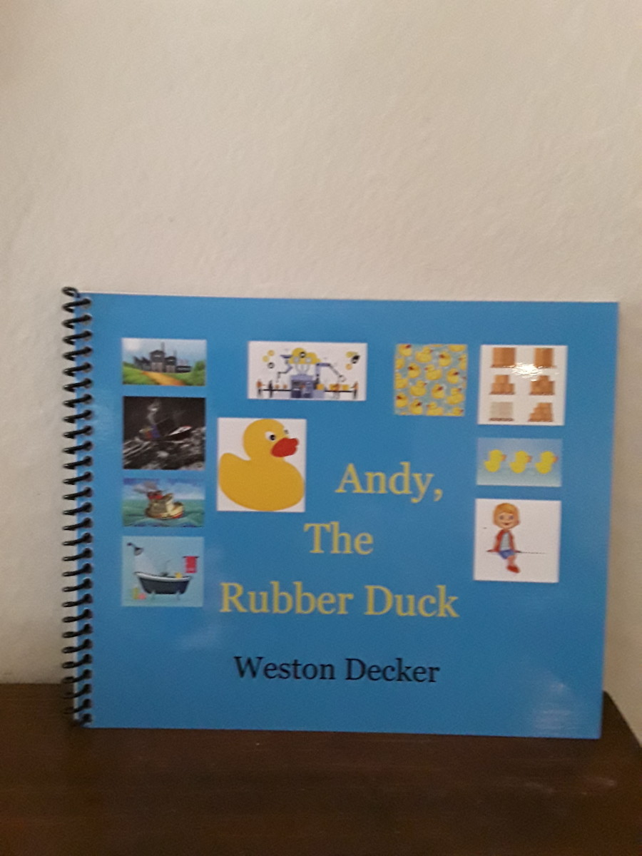 Rubber Duck's Journey in Charming Picture Book and Story Has a Message for All of Us In Our Life's Journey