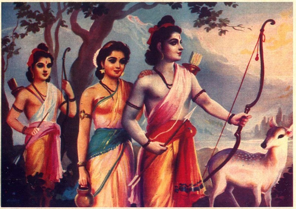 The Story Of Lord Rama s Exile HubPages