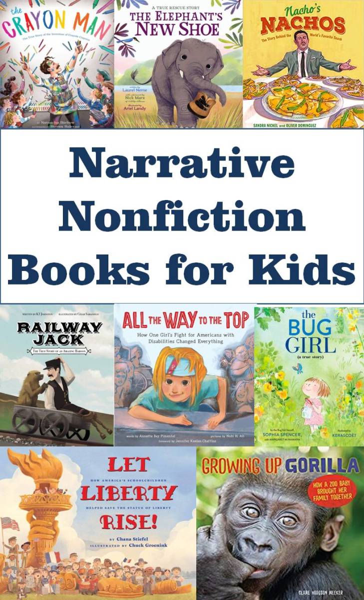 This article includes 57 of the best narrative nonfiction books, a resource for teachers, librarians, and others who recommend books to children.