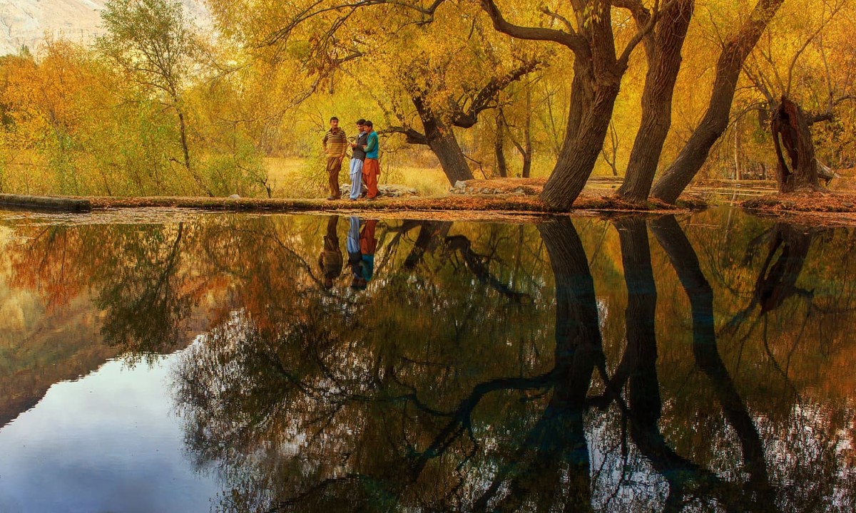 Colors of Autumn in North Pakistan