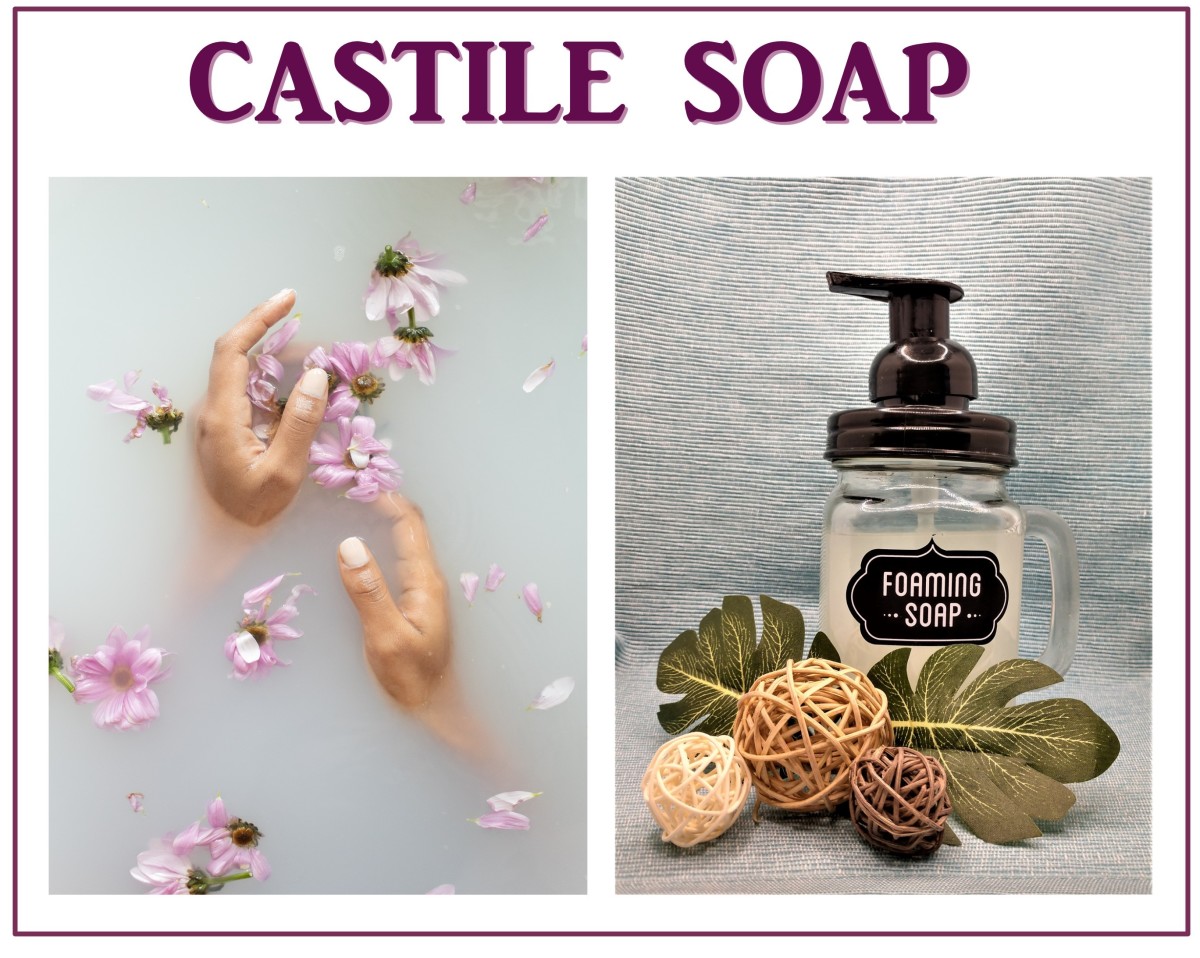 Castile Soap is biodegradable and earth-friendly.