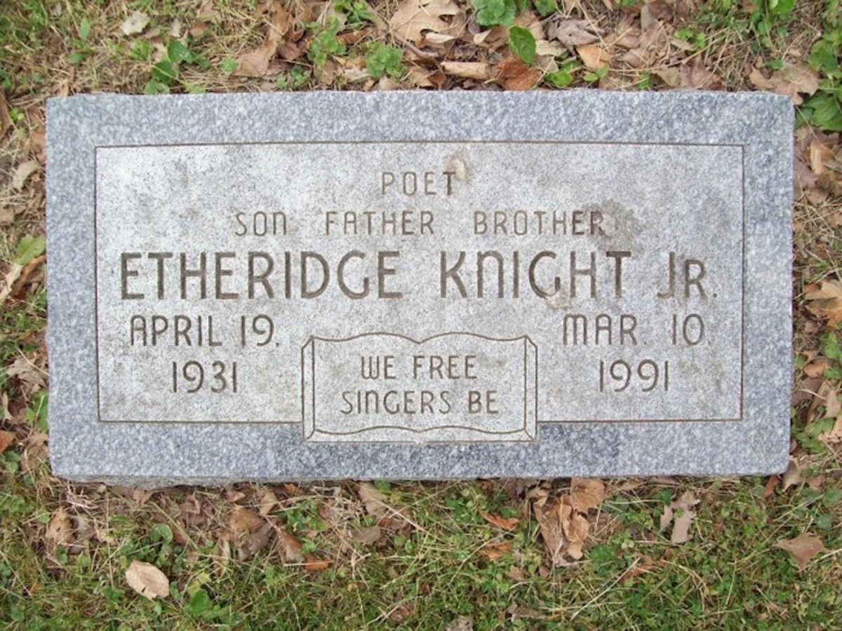 Etheridge Knight's Tombstone