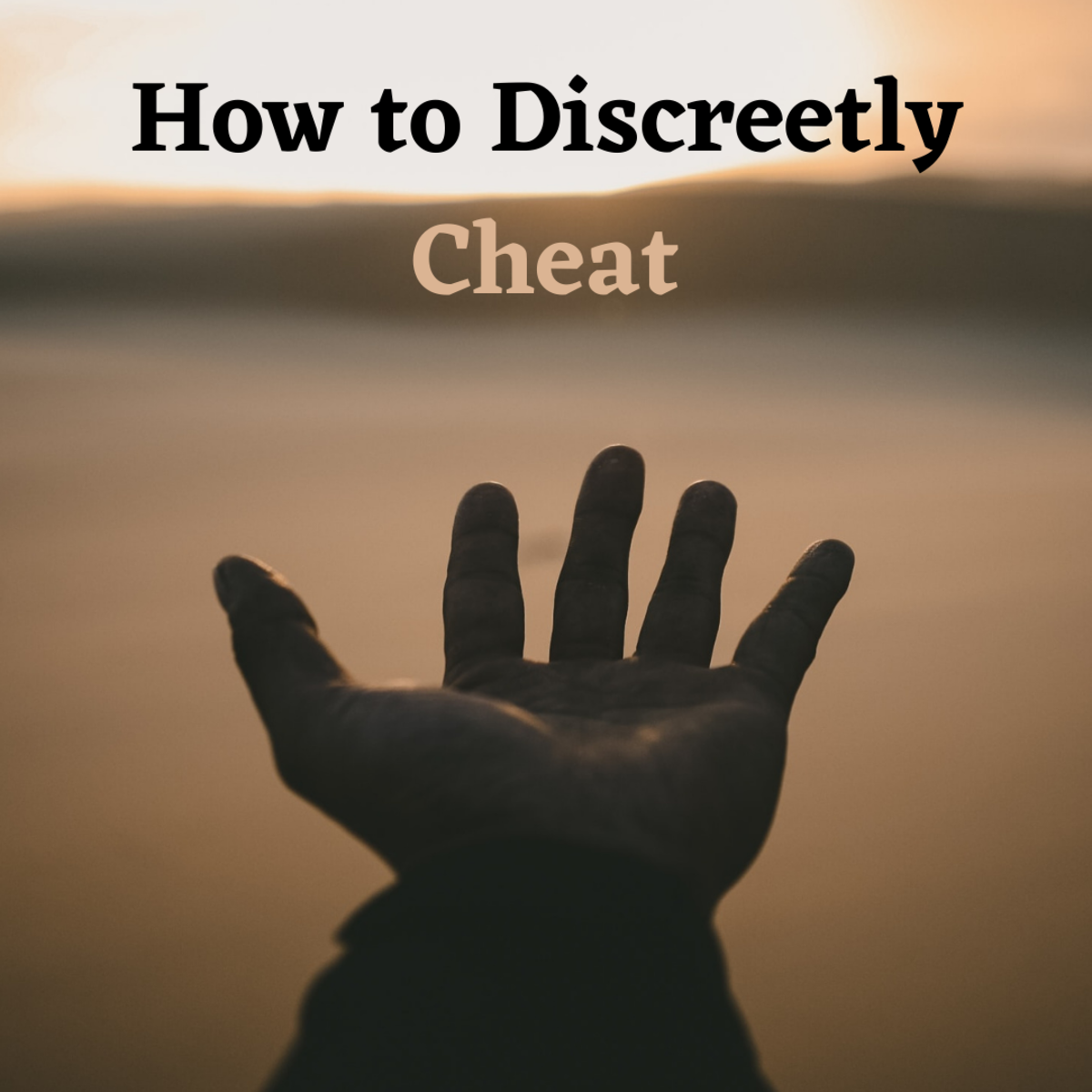 How to Discreetly Cheat