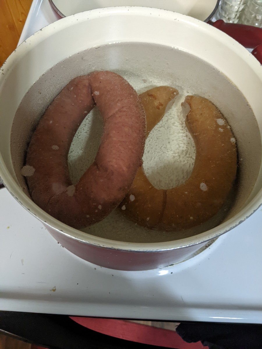 Sausage - Farmer or Ring Cooked to Yummy Perfection