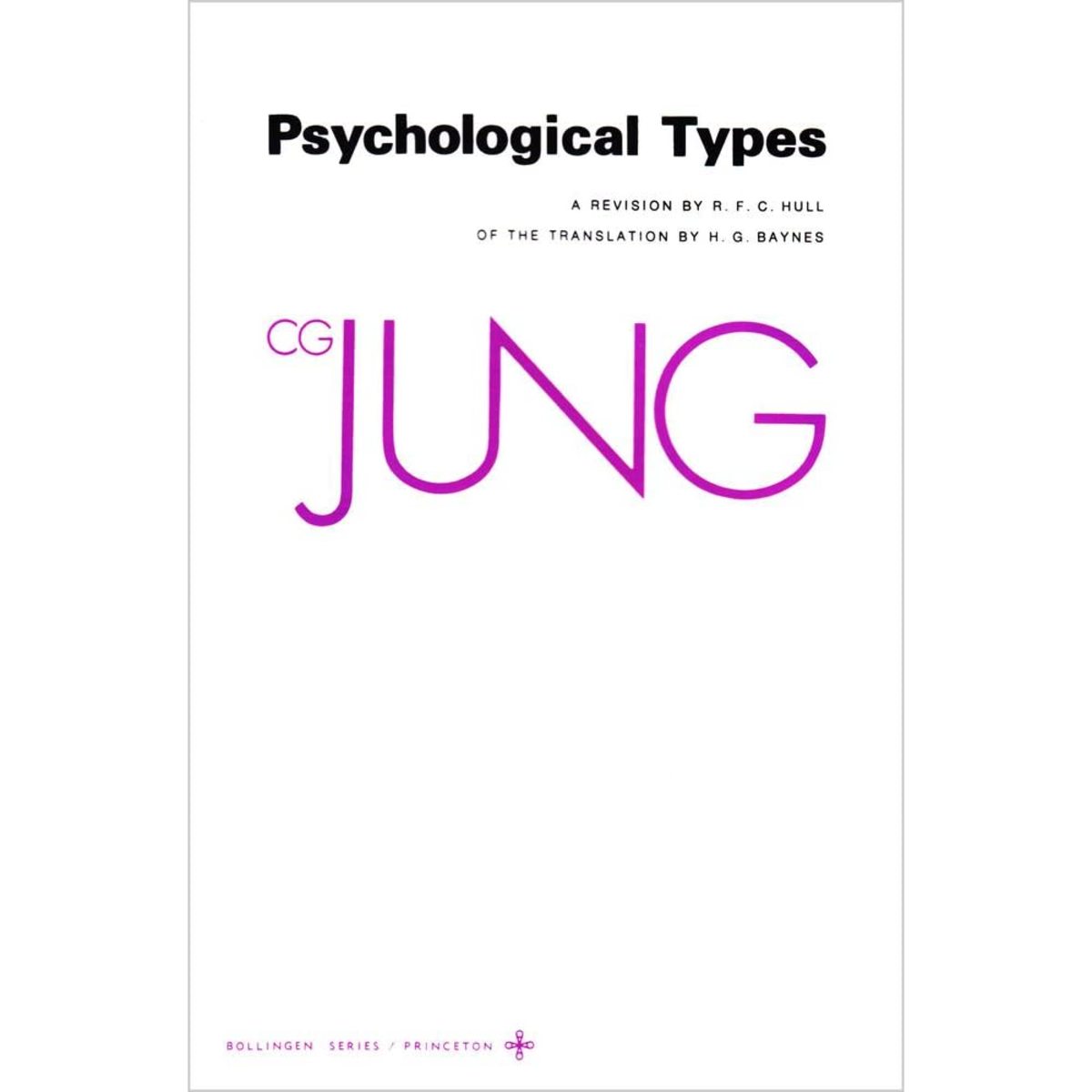 Psychological Types, Carl Jung