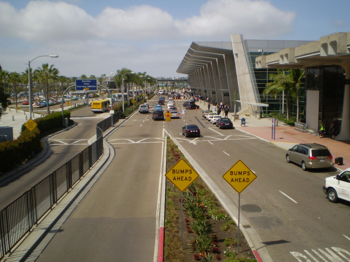 Lindbergh International Airport, San Diego's gateway.