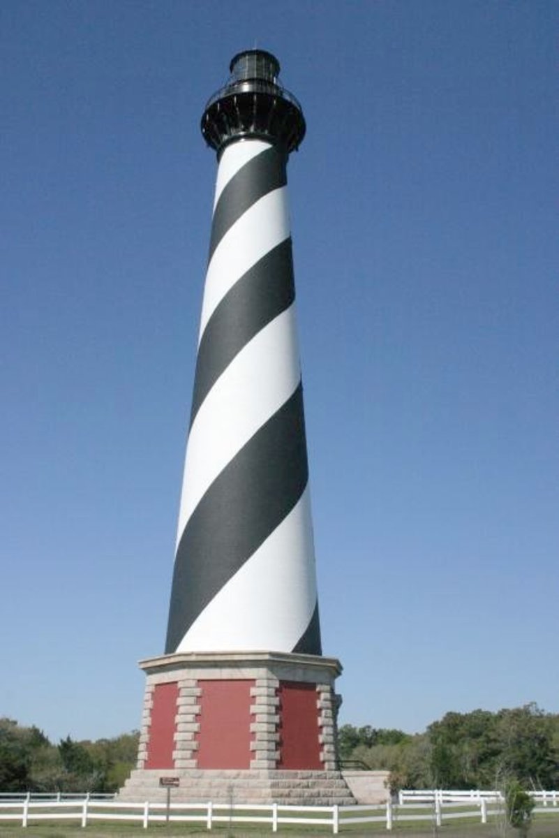 Cape Hatteras Lighthouse.
