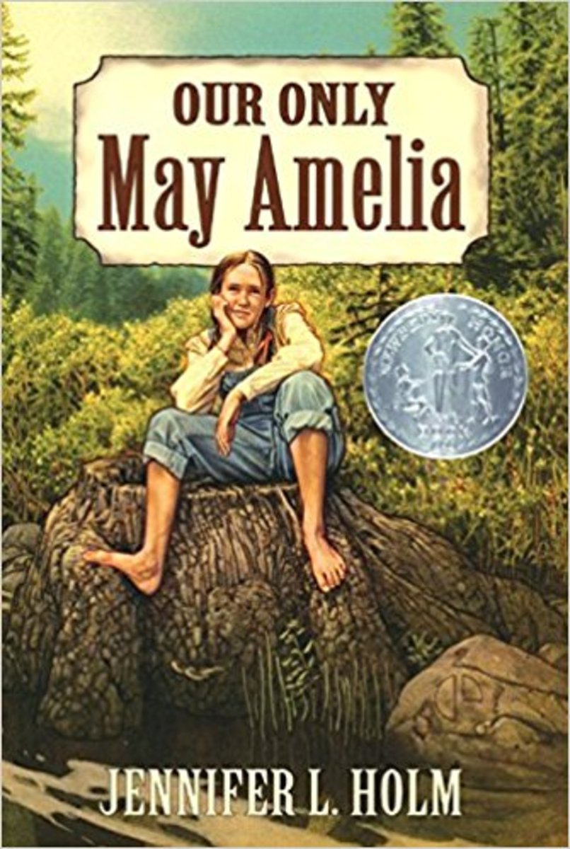 Our Only May Amelia by Jennifer L. Holm - Image is from amazon.com.