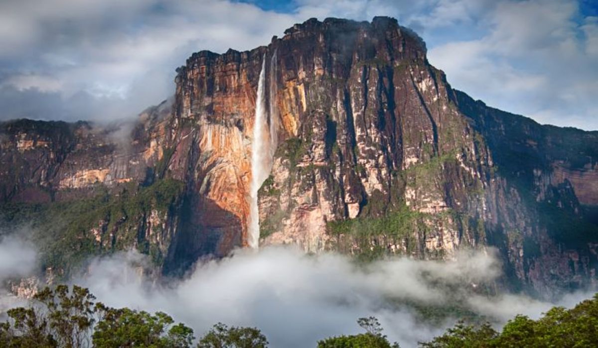 Venezuela is home to the world's tallest waterfall, Angel Falls