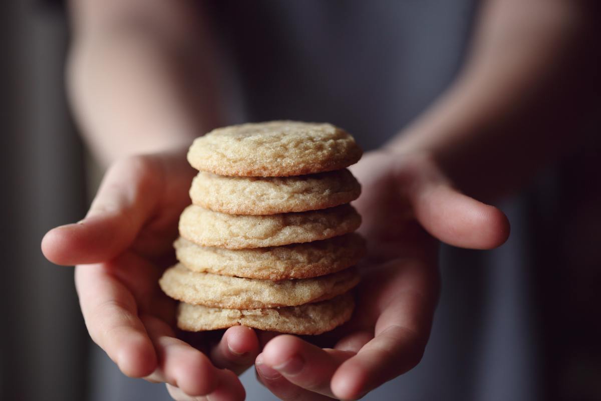 Three-ingredient sugar cookies