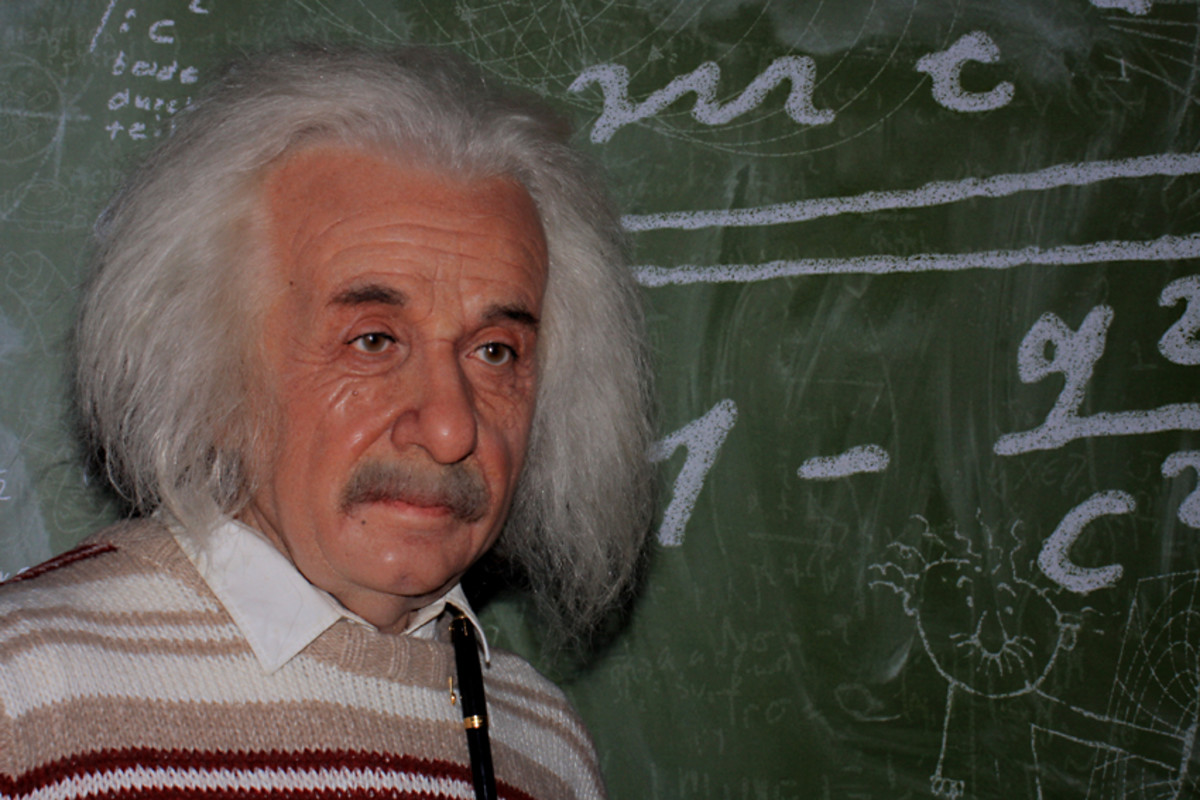 Meet Albert Einstein at Madame Tussauds 