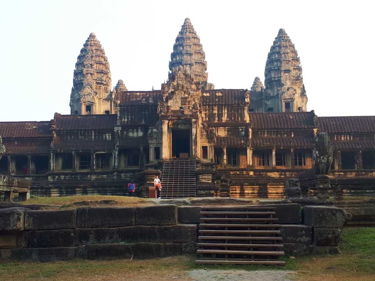 Angkor Wat, 900 Years-old Buddhist temple in Cambodia