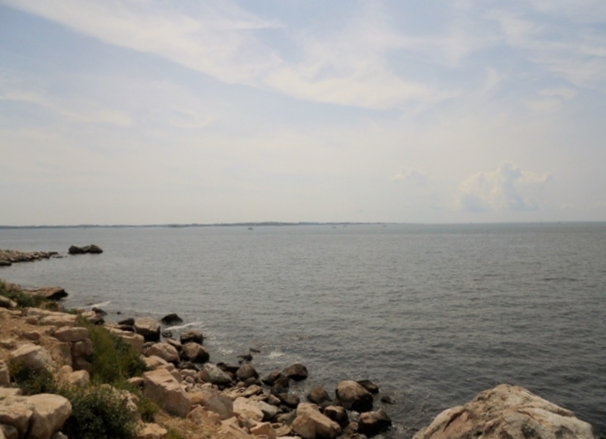 A Walk at Bluff Point in Groton, Connecticut