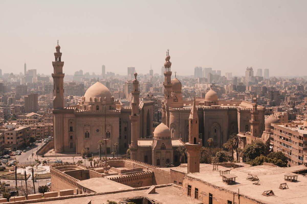 The Al-Rifa'i Mosque in Cairo. What would your character think as they gaze up at this architectural marvel?