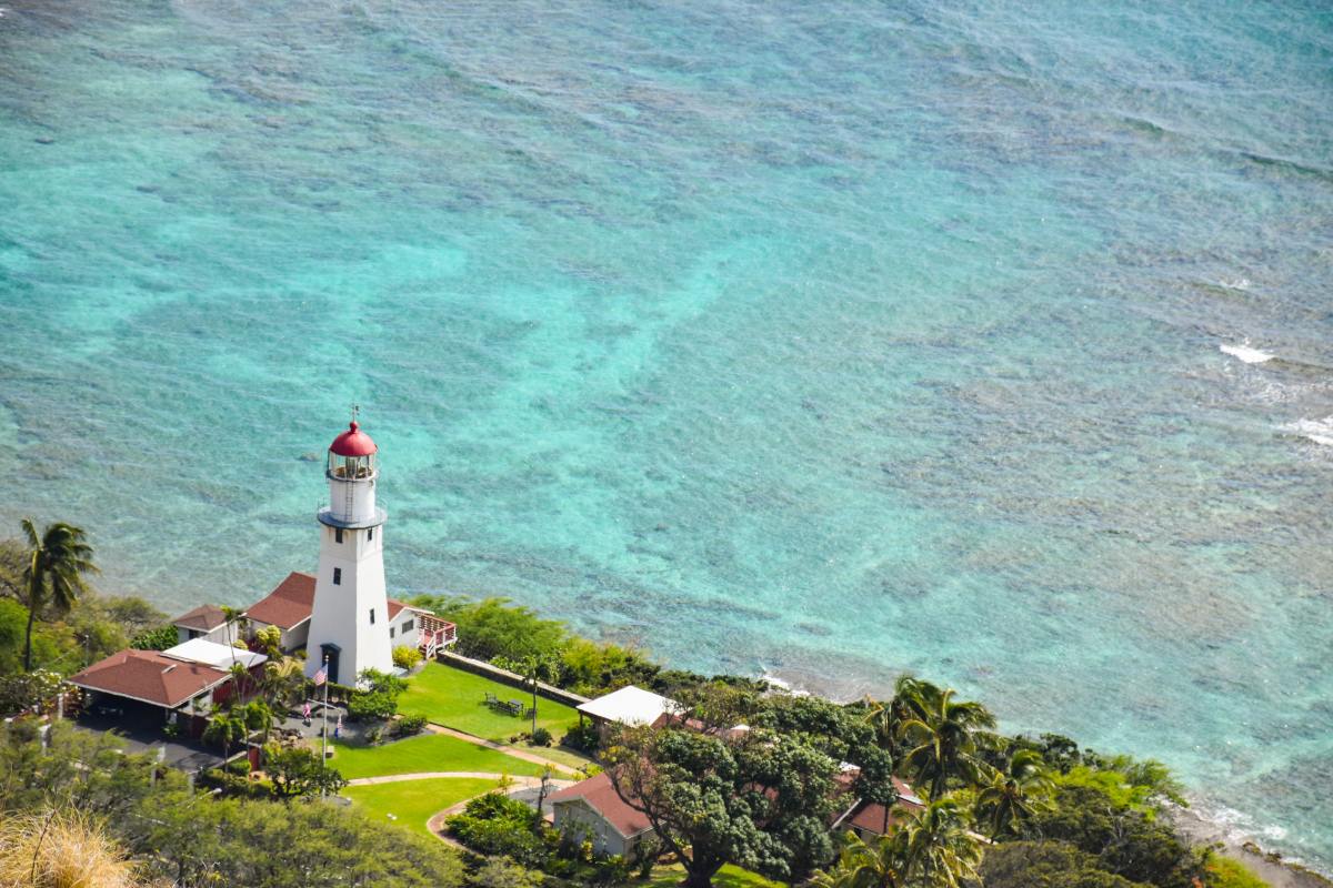 Any bucket list of travel destinations must have the Diamond Head Lighthouse in Honolulu on it.