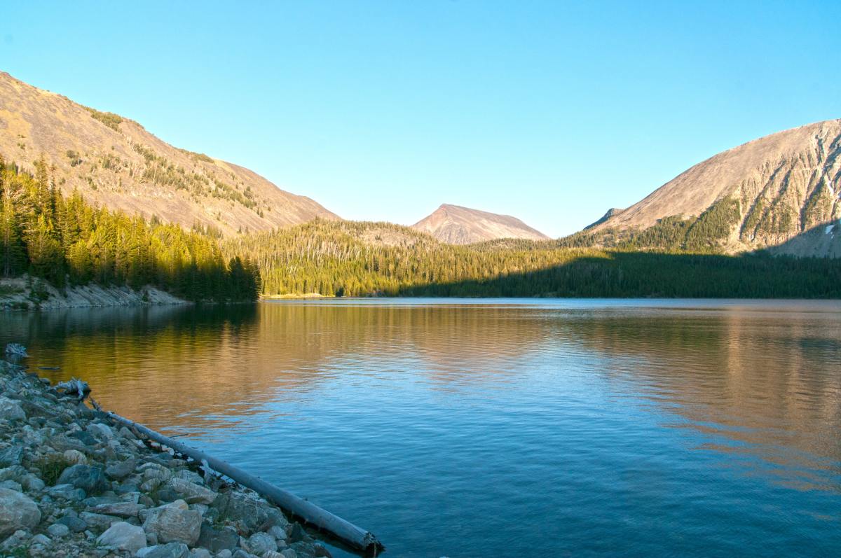 This is Storm Lake in Anaconda, Montana. Is your character the outdoorsy type, or are they afraid of dirt and bugs?
