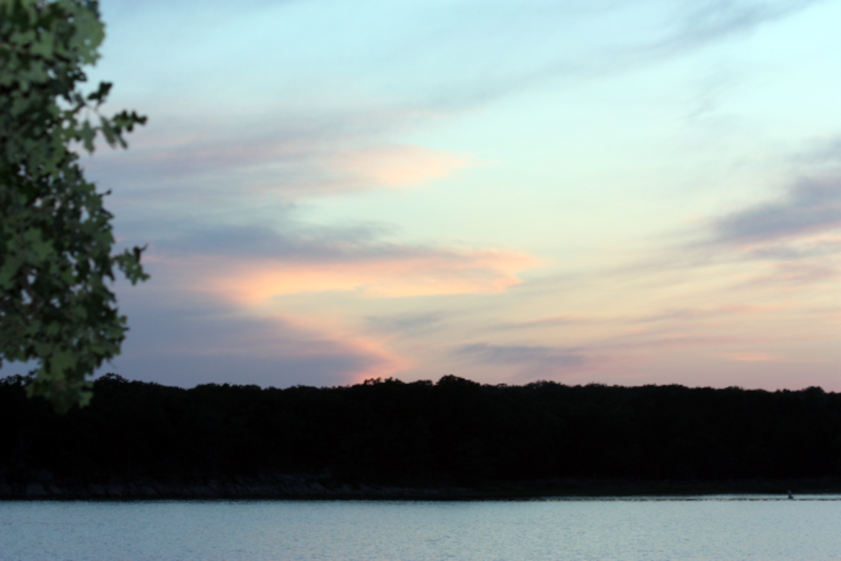 Lake Murray at sunset