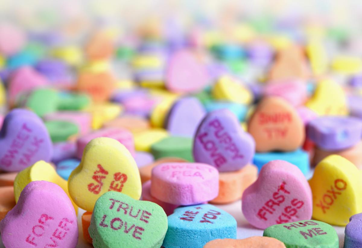 Your love is sweet like candy!